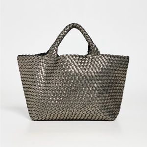 Naghedi St Barths Medium Metallic Tote